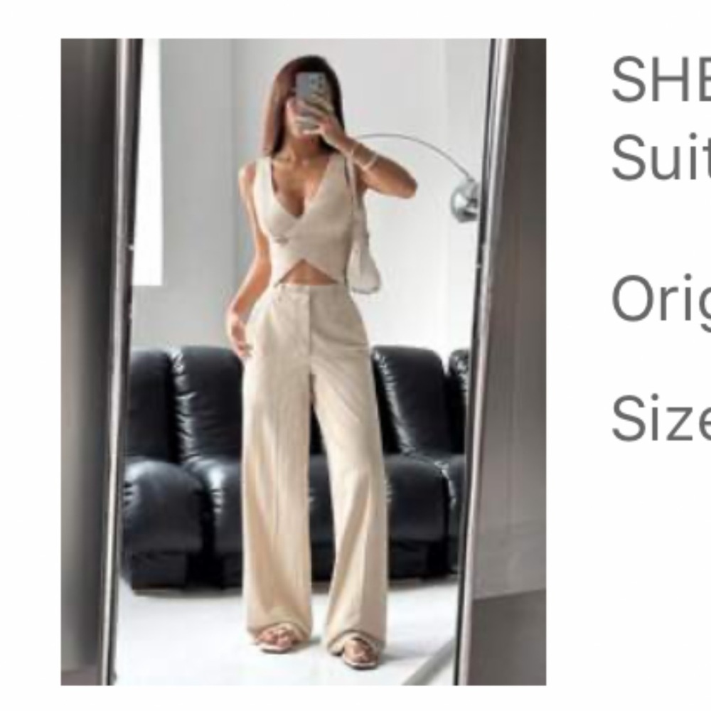 Beige Cutout Jumpsuit